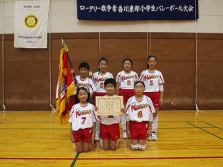 20120826香川東部小学生バレーボール大会02