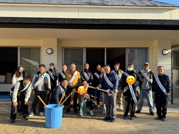恵愛学園もちつき大会04